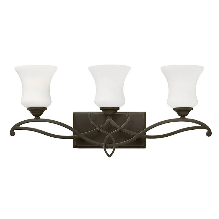 Brooke Three-Light Bathroom Lighting Fixture - Frankwebs