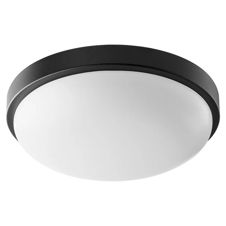 Signature Single-Light 15-Watt Rectangular Single-Light LED Round Flush Mount Ceiling Fixture - Frankwebs
