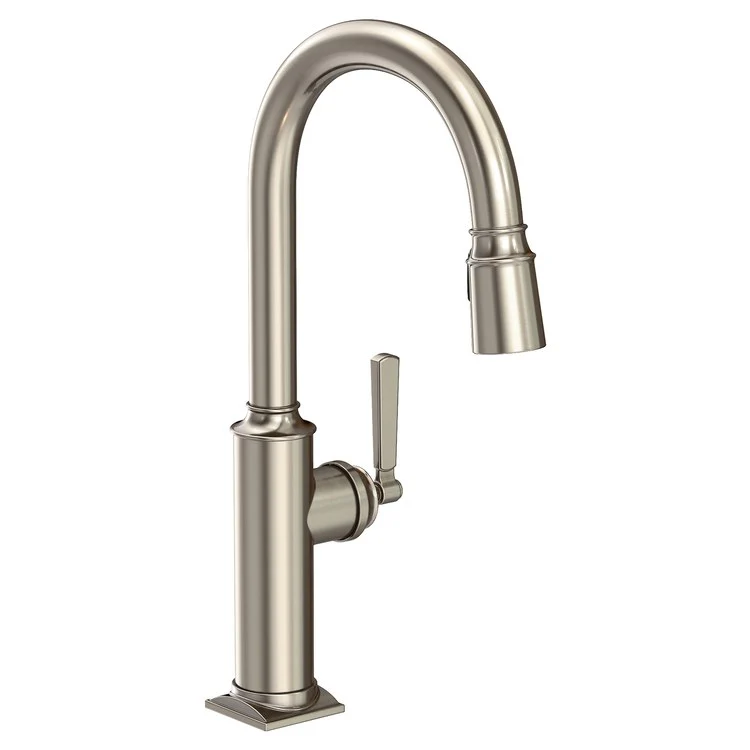 Kitchen Faucet Adams 1 Lever ADA Flat Black Pull Down Spout Height 10-1/2 Inch 1.8 Gallons per Minute - Frankwebs