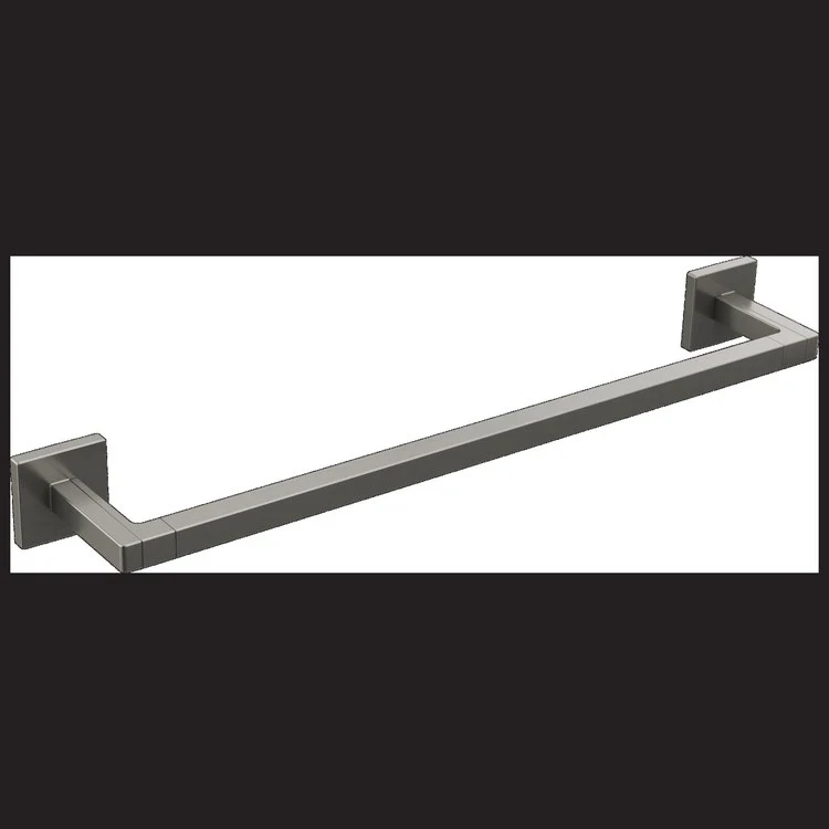 Towel Bar Frank Lloyd Wright 18 Inch Single Brilliance Luxe Steel Metal 3-5/16 Inch - Frankwebs