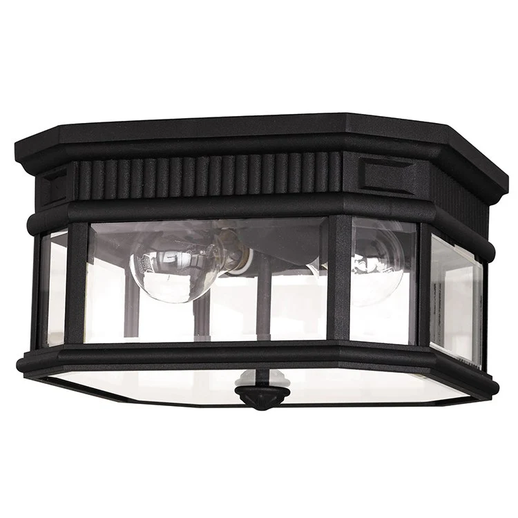 Cotswold Lane Two-Light Outdoor Flush Mount Ceiling Fixture - Frankwebs