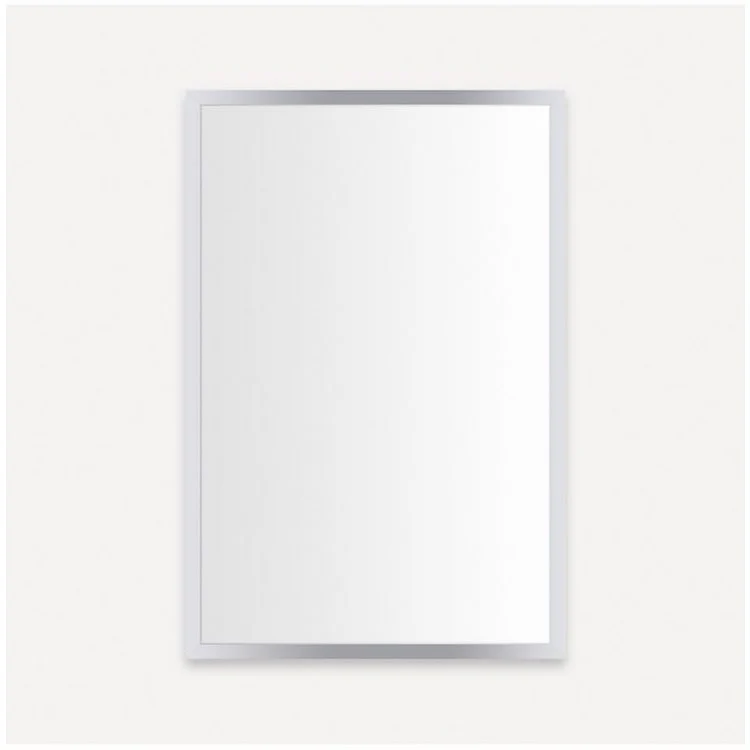 Medicine Cabinet Profiles 20W x 30H x 4D Inch 1 Doors Mirror Polished Nickel Flat Top Left Hand Side Electric - Frankwebs
