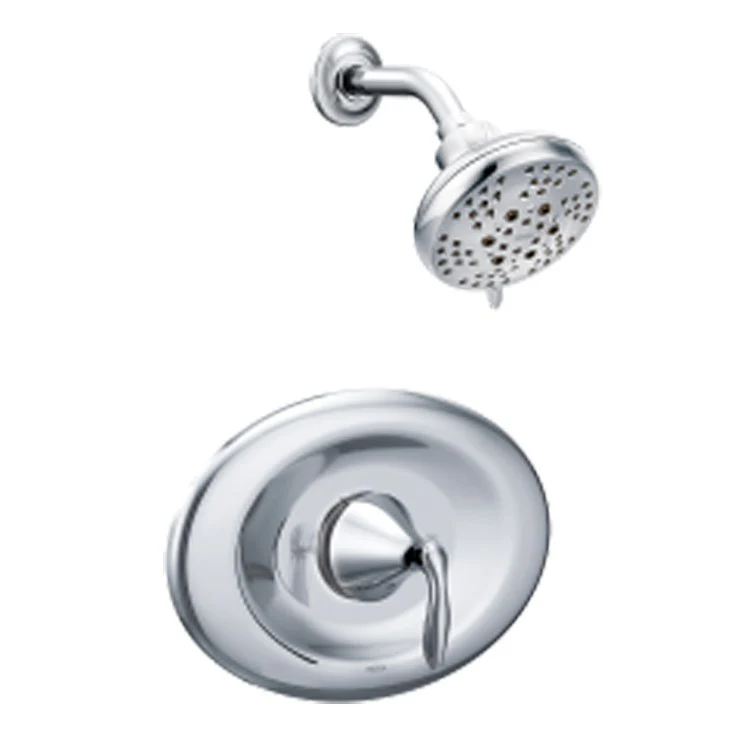 Shower Trim Eva Posi-Temp Eco-Performance 1 Lever Chrome ADA 1.75 Gallons per Minute 5 Function - Frankwebs