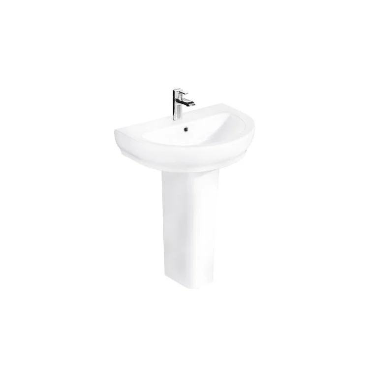Pedestal Top Harmony 800 31-1/2 Inch White 4 Inch Spread Vitreous China - Frankwebs