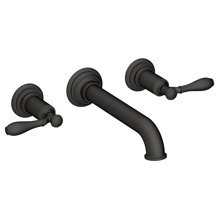 Ithaca Two Handle Wall-Mount Bathroom Faucet - Oil Rubbed Bronze - Frankwebs