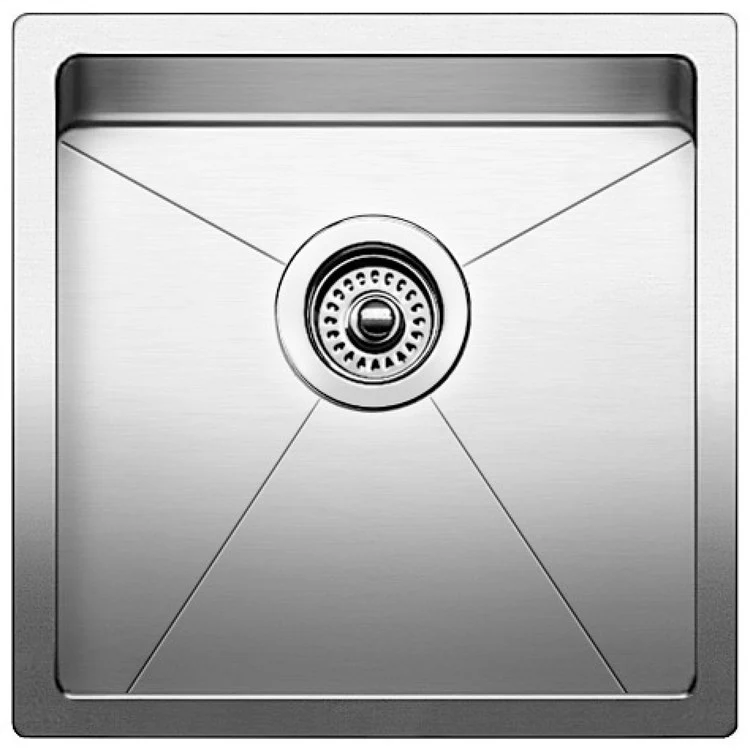 Bar Sink Cuvee R15 17 x 17 Inch Single Bowl Polished Satin Undermount - Frankwebs