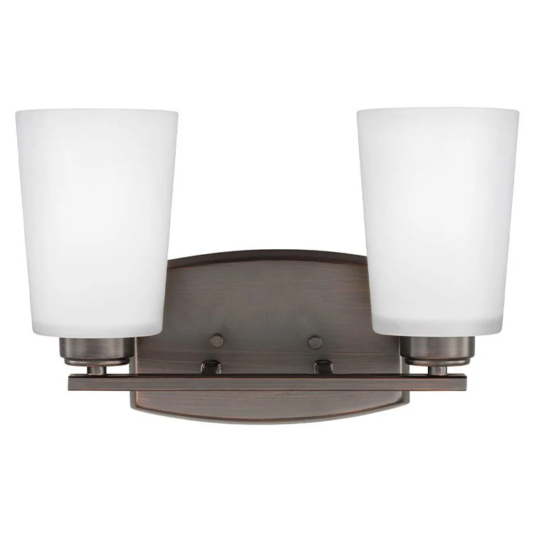 Franport Two-Light Bathroom Vanity Fixture - Frankwebs