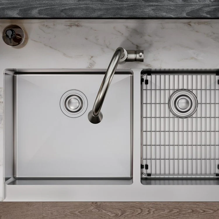 Sink Grid Crosstown Bottom Grid 13 x 16 Inch Polished Stainless Steel - Frankwebs