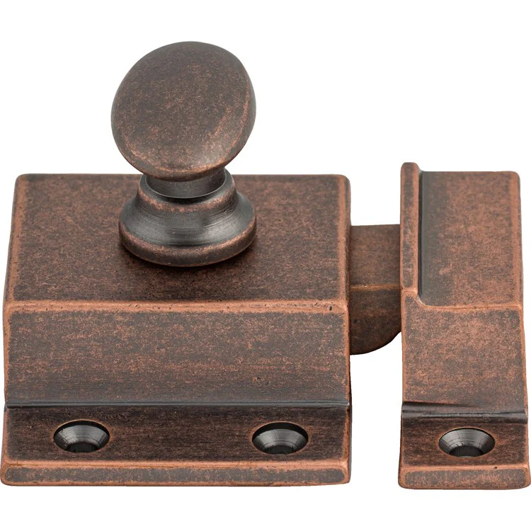 Door Latch Additions Cabinet Antique Copper 2 x 2 x 1/2 Inch Zinc Alloy - Frankwebs