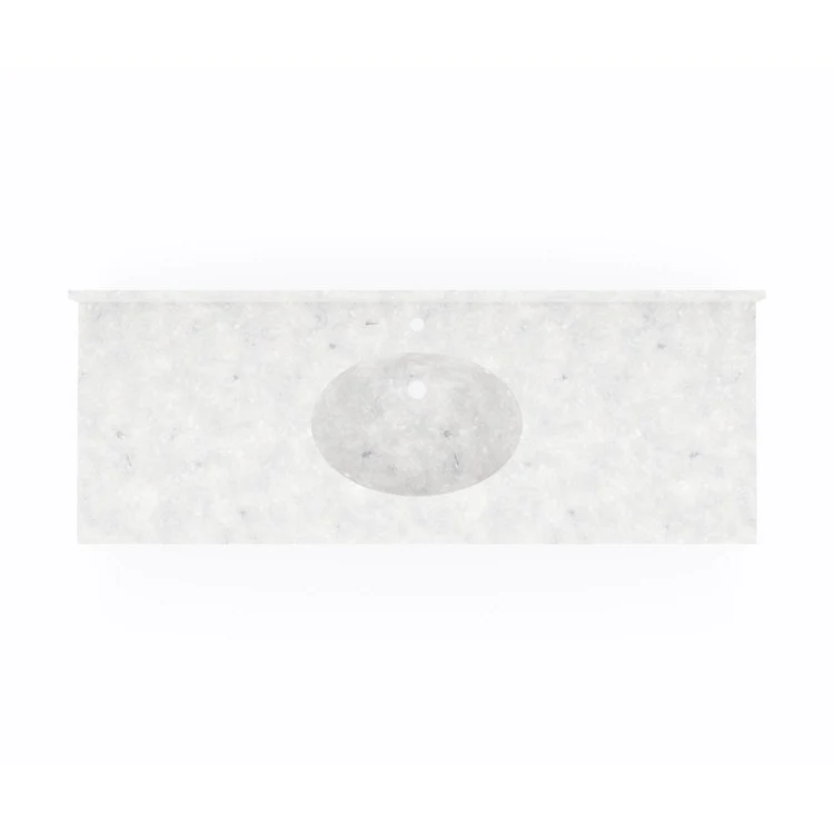 Vanity Top Chesapeake 61 x 22 Inch ADA Ice Swanstone - Frankwebs