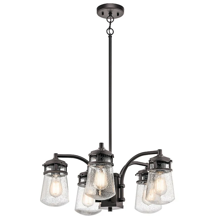 Lyndon Five-Light Outdoor Chandelier - Frankwebs