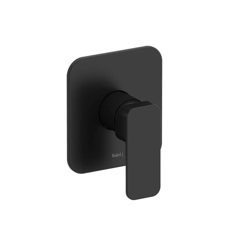 Pressure Balance Valve Trim Equinox Round Type P 1 Lever Black ADA 5.8 Gallons per Minute - Frankwebs