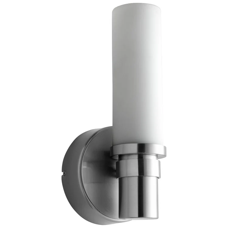 Pebble Single-Light Wall Sconce - Satin Nickel - Frankwebs