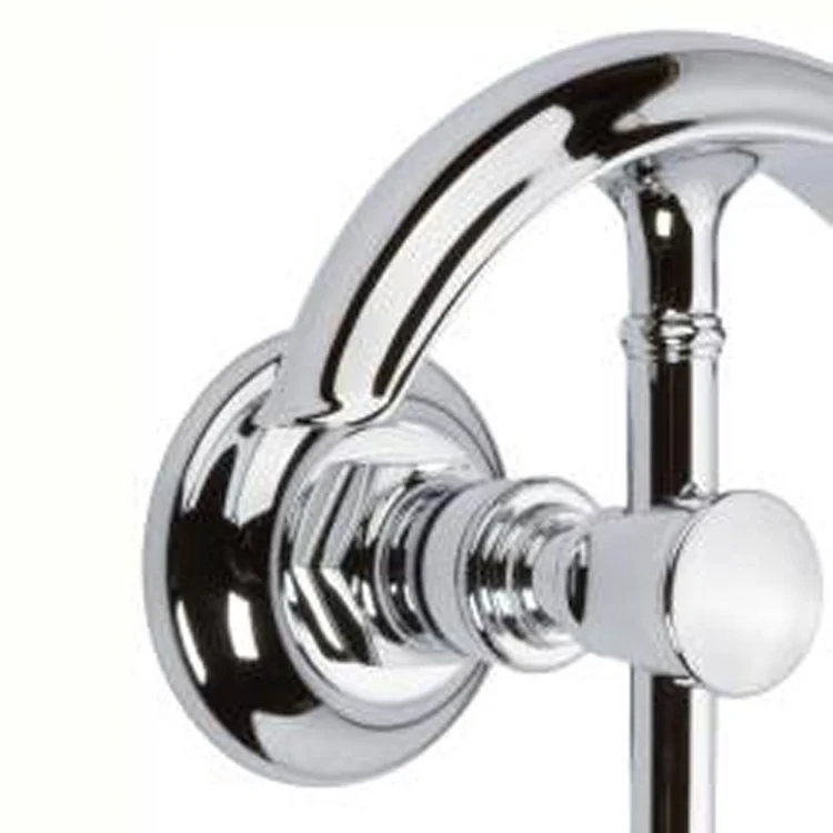 Robe Hook Eavon Double Satin Nickel 5-1/2 Inch 4-7/8 Inch Wall Mount Brass - Frankwebs