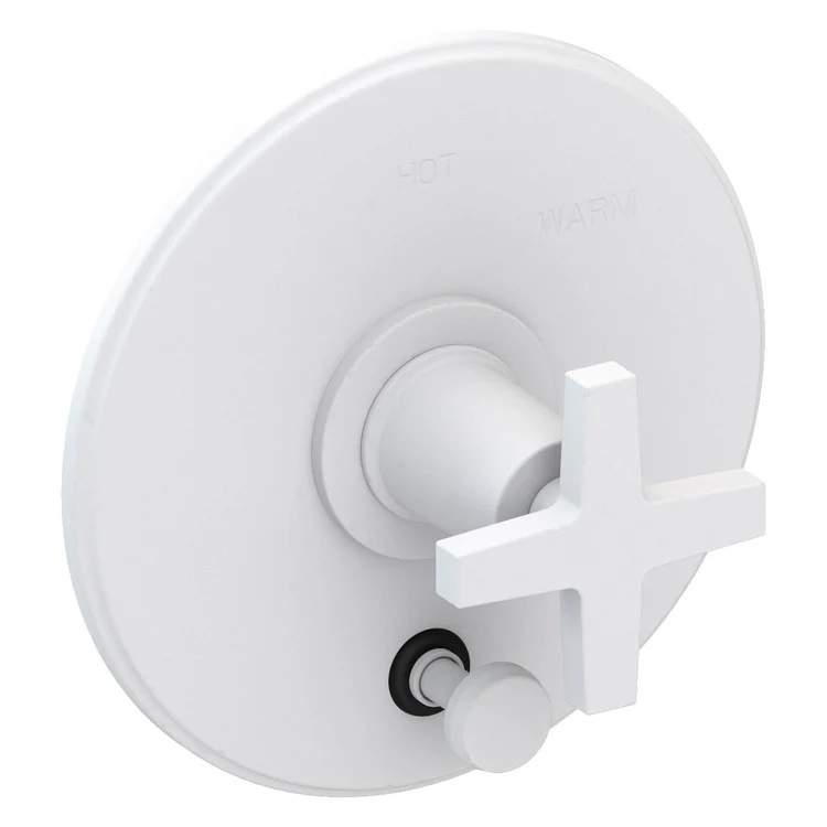 Pressure Balance Valve Trim Dorrance with Diverter Pull Knob 1 Cross Forever Brass PVD ADA Depth 3-1/6 Inch - Frankwebs