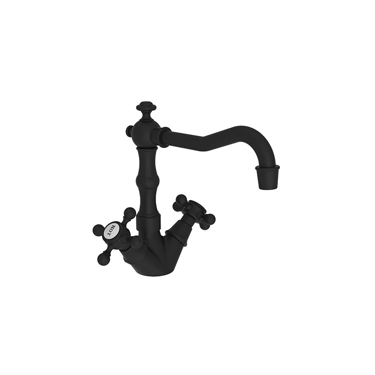 Bar Faucet Chesterfield 2 Cross ADA Satin Gold PVD Spout Height 5-1/4 Inch - Frankwebs