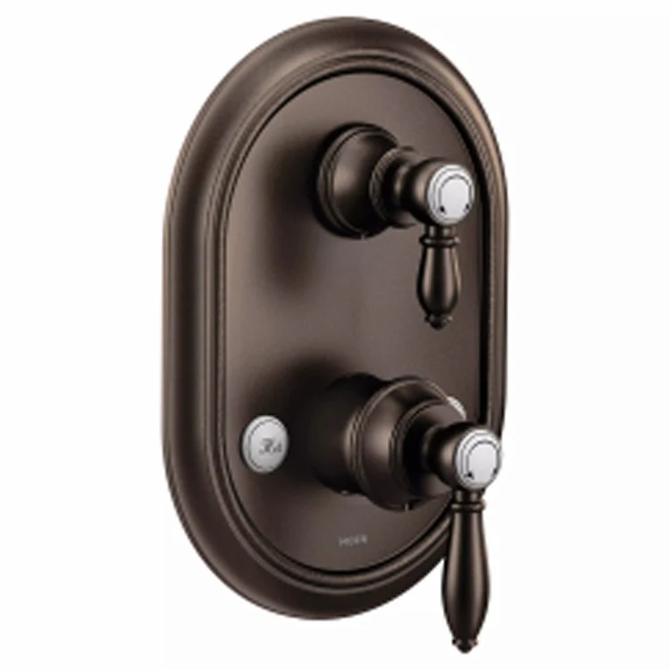 Transfer Valve Trim Weymouth M-Core 3-Series with Integrated Diverter 2 Lever Matte Black ADA - Frankwebs