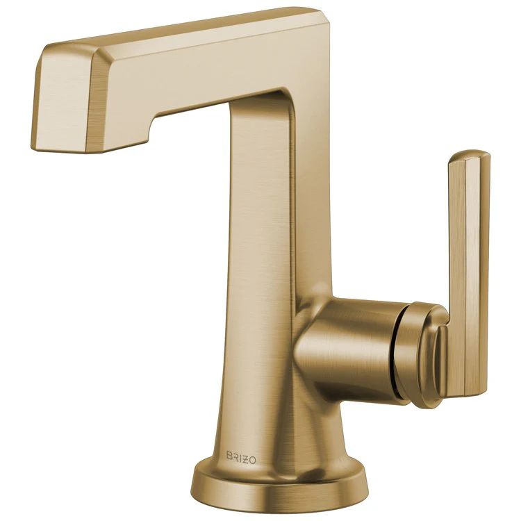 Lavatory Faucet Levoir 1 Lever ADA WaterSense Brilliance Luxe Gold 1.5 Gallons per Minute Pop-Up Drain - Frankwebs