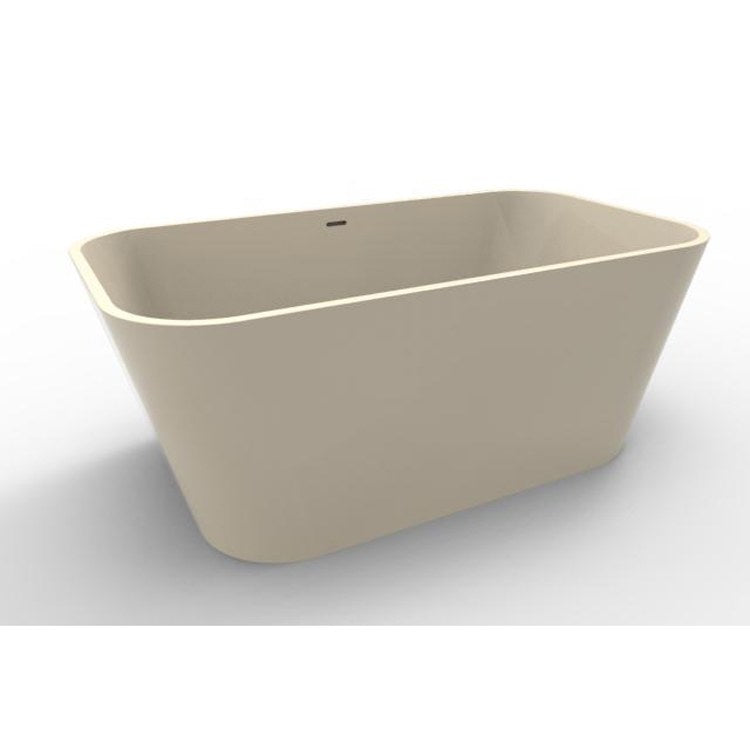 Air Tub Metro Collection Summerlin Freestanding Biscuit Rectangle Hydroluxe SS 57 x 31 x 21-1/2 Inch - Frankwebs