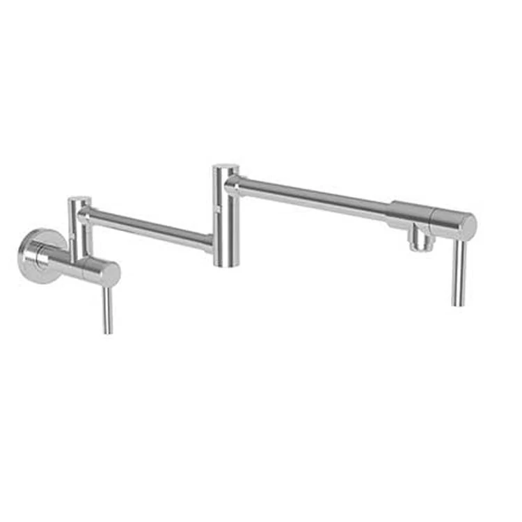 Pot Filler Seager Wall Mount 2 Lever ADA Forever Brass PVD - Frankwebs