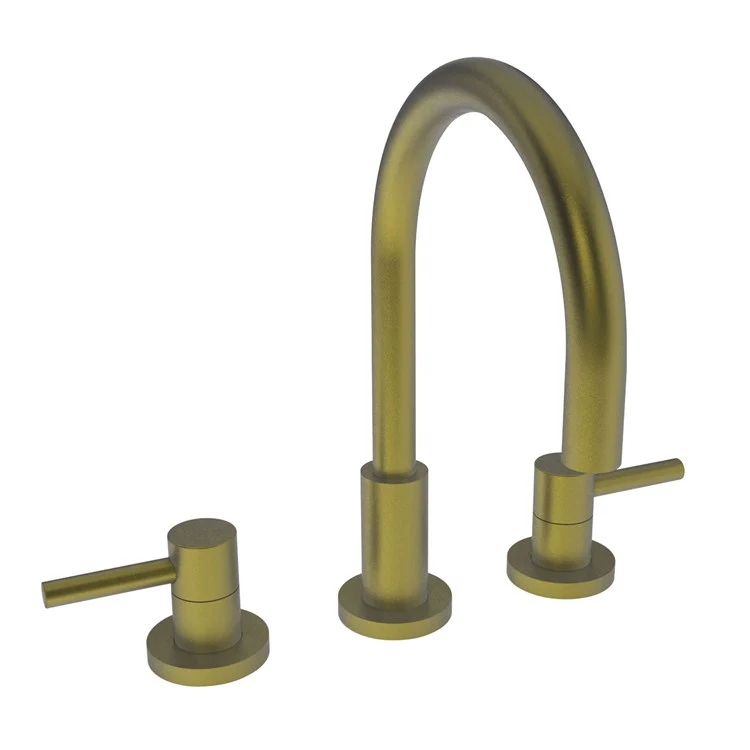 Lavatory Faucet East Linear Widespread 8 to 20 Inch Spread 2 Lever ADA Flat Black 1.2 Gallons per Minute Brass Spout Height 6-1/8 Inch - Frankwebs