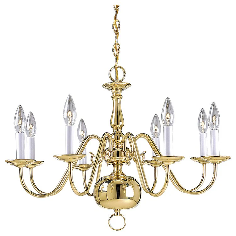Americana Eight-Light Chandelier - Frankwebs