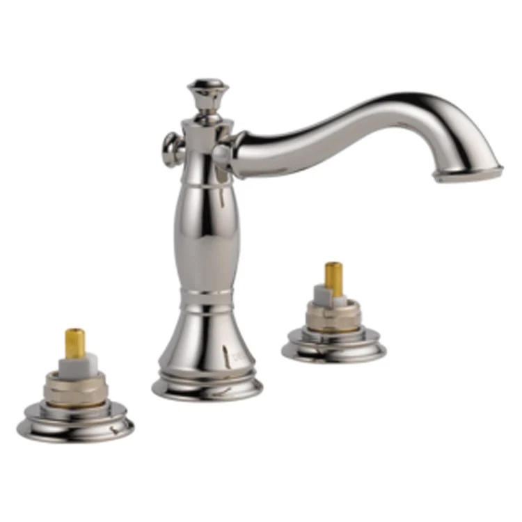 Cassidy Two Handle Widespread Bathroom Faucet with Drain without Handles - Frankwebs
