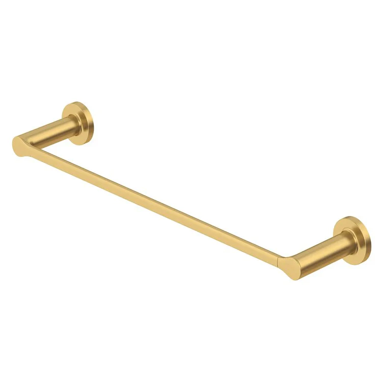 Towel Bar Studio S 18 Inch Single Brushed Cool Sunrise Metal/Brass - Frankwebs