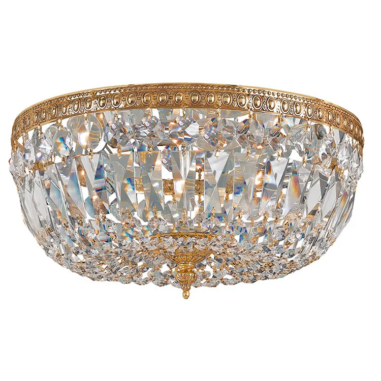 Three-Light Flush Mount Ceiling Fixture - Frankwebs