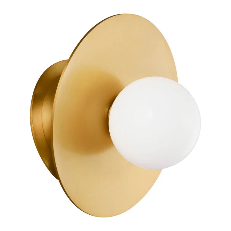 Nodes Single-Light Angled Wall Sconce by Kelly - Frankwebs