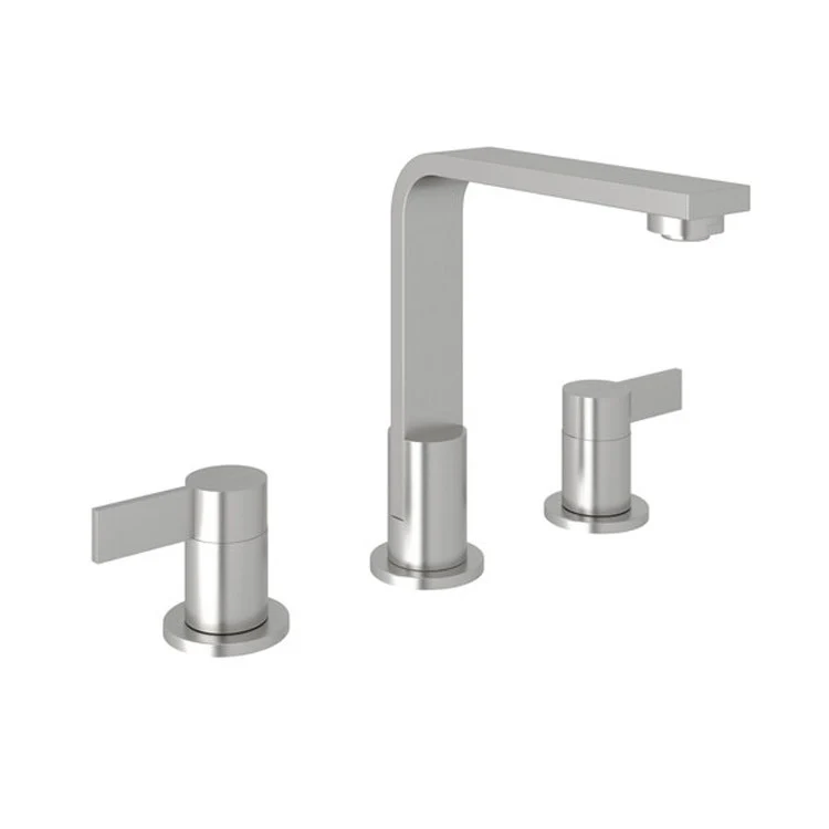 Lavatory Faucet Soriano 2 Lever Brushed Stainless Steel 1.2 Gallons per Minute - Frankwebs