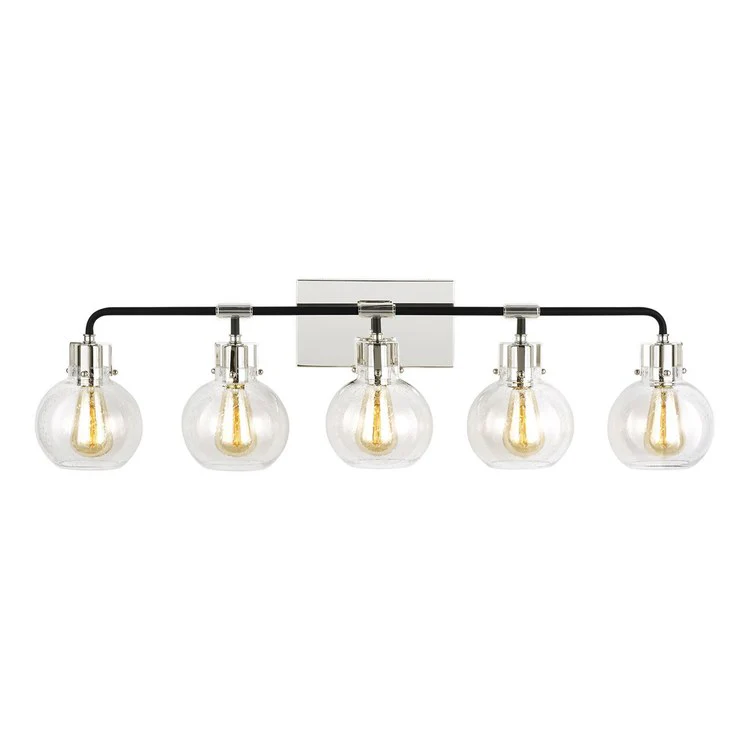 Clara Five-Light Bathroom Vanity Fixture - Frankwebs