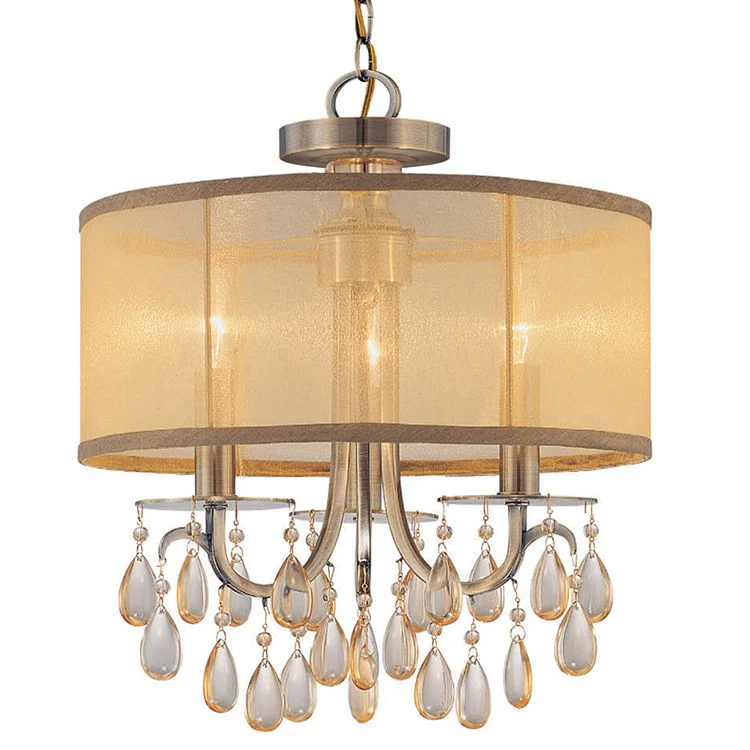 Hampton Three-Light Mini Chandelier - Frankwebs