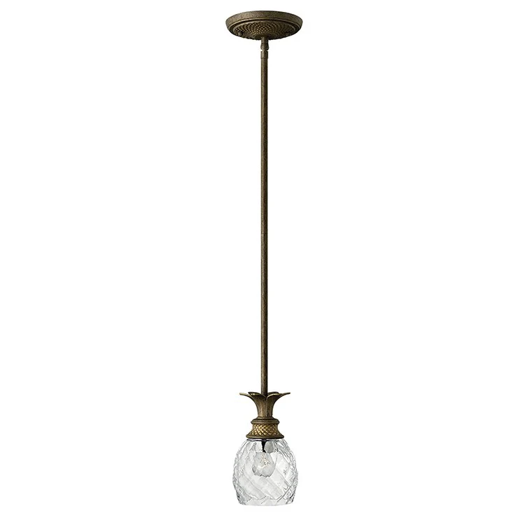 Plantation Single-Light Mini Pendant - Frankwebs