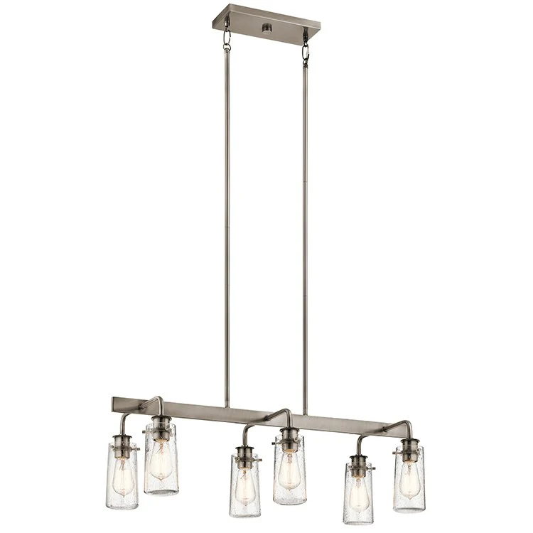 Braelyn Six-Light Linear Chandelier - Frankwebs