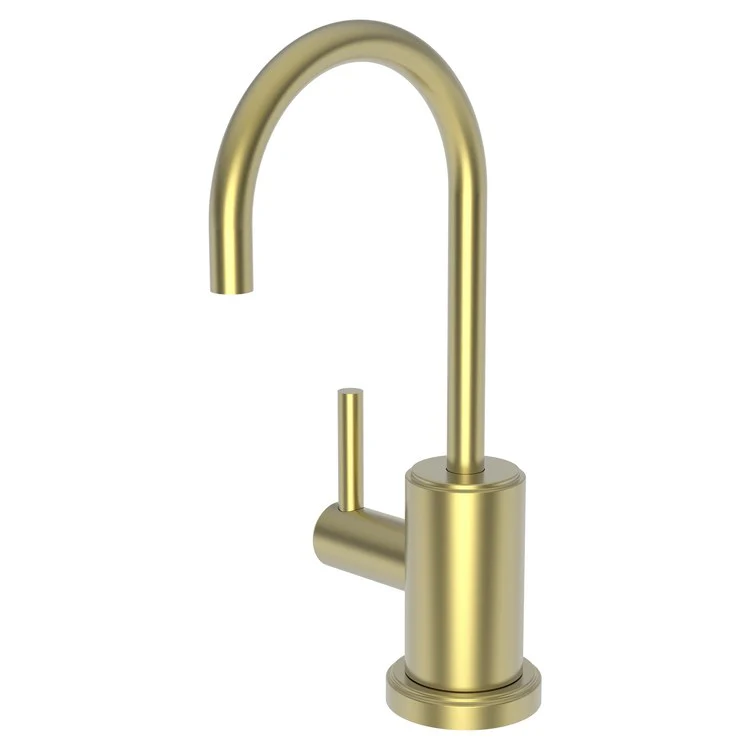 Hot Water Dispenser Seager 1 Lever Gooseneck Polished Gold PVD - Frankwebs