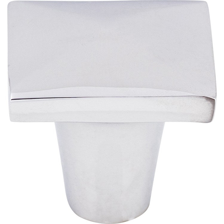 Knob Aspen II Square Polished Chrome Bronze 1-1/4 x 1-1/4 x 1-1/4 Inch 1-1/4 Inch - Frankwebs