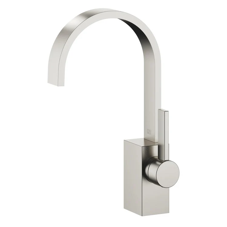 Lavatory Faucet MEM Mixer 1 Lever ADA Brushed Platinum 1.2 Gallons per Minute Less Drain 1 Hole - Frankwebs