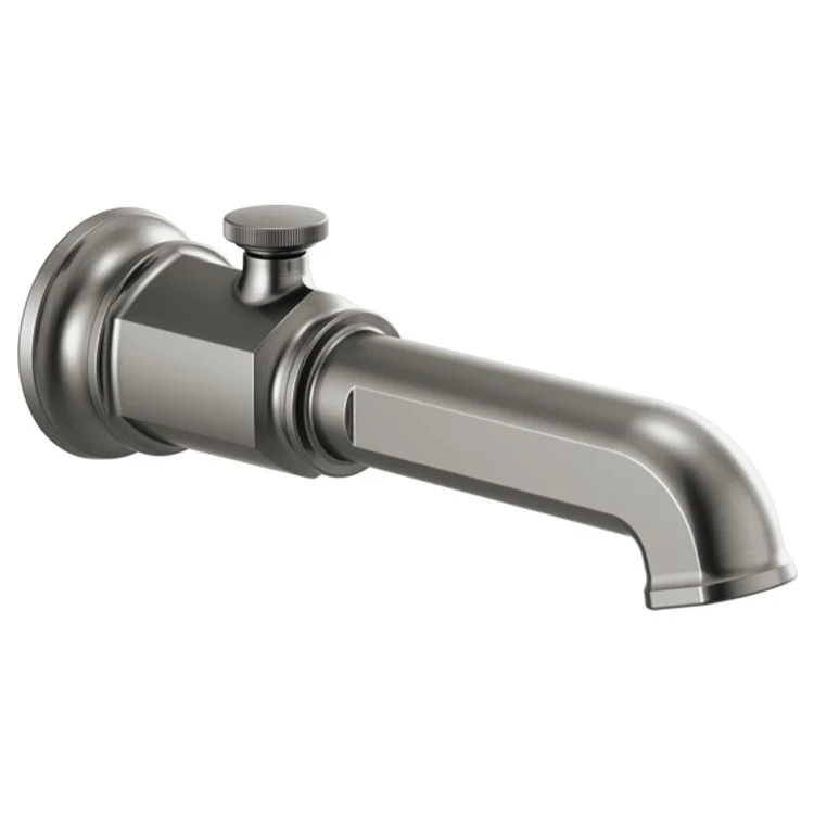 Tub Spout Invari Pull Up Diverter Polished Chrome 18 Gallons per Minute Brass Wall Mount 9-3/4 Inch - Frankwebs