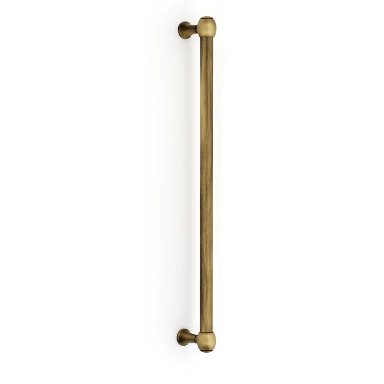 Pull Royale Oversized Antique English Matte Brass 12 Inch 13 Inch 1-1/2 Inch - Frankwebs