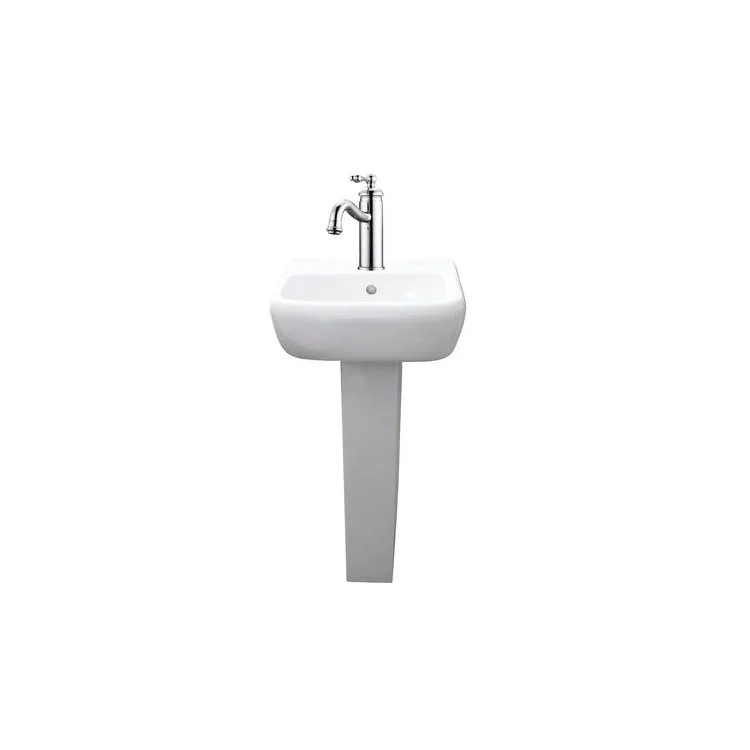 Pedestal White Metropolitan 420 Vitreous China - Frankwebs