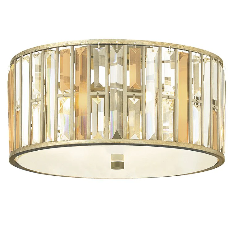 Gemma Three-Light Flush Mount Ceiling Light - Frankwebs