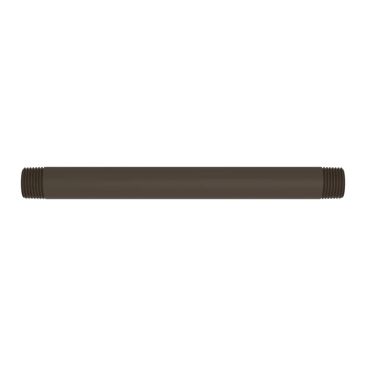 Shower Arm Polished Brass Uncoated Living 8 Inch 1/2