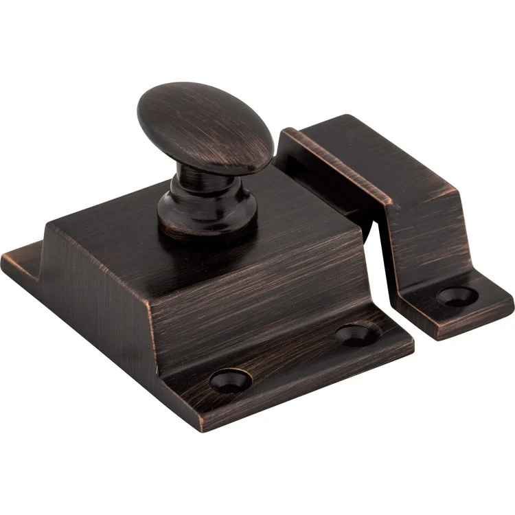 Door Latch Additions Cabinet Tuscan Bronze 2 x 2 x 1/2 Inch Zinc Alloy - Frankwebs