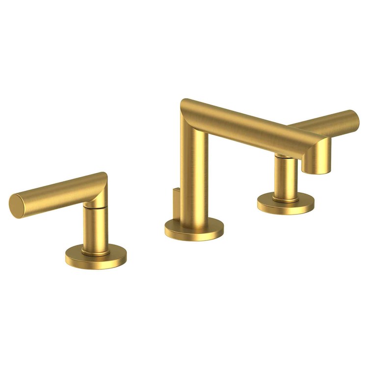 Lavatory Faucet Kirsi Widespread 8 to 20 Inch Spread 2 Lever ADA Oil Rubbed Bronze 1.2 Gallons per Minute Brass Spout Height 3-1/8 Inch - Frankwebs