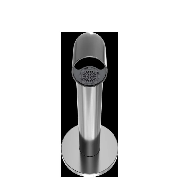 Lavatory Faucet Helix Touchless Wall Mount EcoPower 0.17GPC ADA Polished Chrome 0.5 Gallons per Minute - Frankwebs