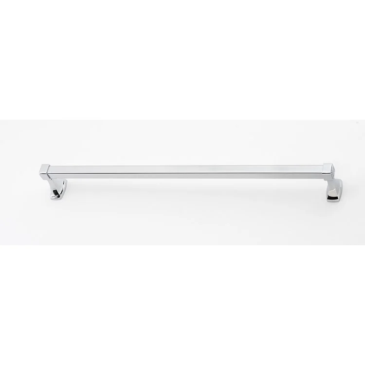 Towel Bar Cube Bath 24 Inch Polished Brass 3-1/16 Inch - Frankwebs
