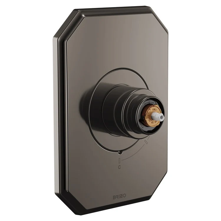 Pressure Balance Valve Trim Beauclere Less Handle Brilliance Black Onyx - Frankwebs