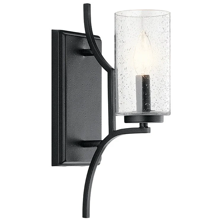 Vara Single-Light Bathroom Wall Sconce - Frankwebs