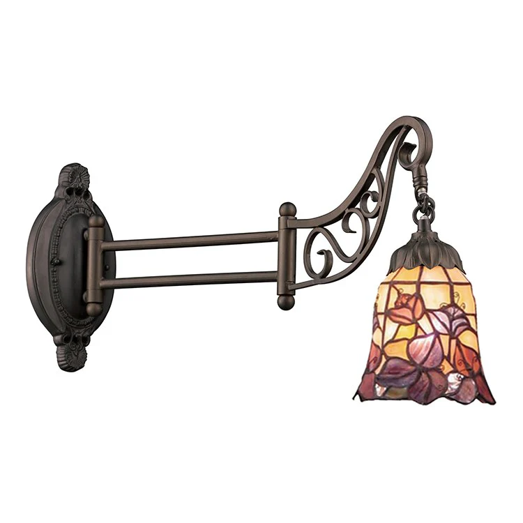 Mix-N-Match Single-Light Swing Arm Wall Sconce - Frankwebs